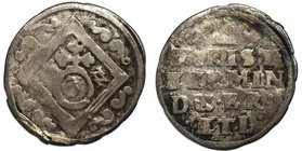 Altdeutsche Münzen und Medaillen, BRAUNSCHWEIG-LÜNEBURG-CELLE. 3 Pfennig 1622. KM # 52. Sehr schön
