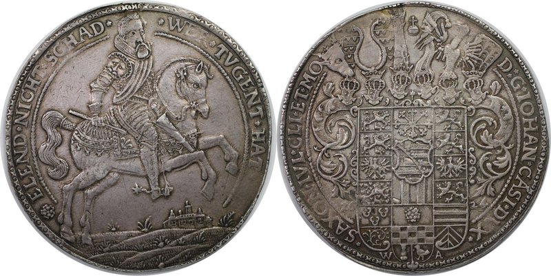 Altdeutsche Münzen und Medaillen, Sachsen-Coburg (allein). Johann Casimir (1596-...