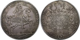 Altdeutsche Münzen und Medaillen, Sachsen-Coburg (allein). Johann Casimir (1596-1633). 2 Taler 1624, Silber. Dav. 413. Schnee 195, Slg. Mers. 2999. Se...
