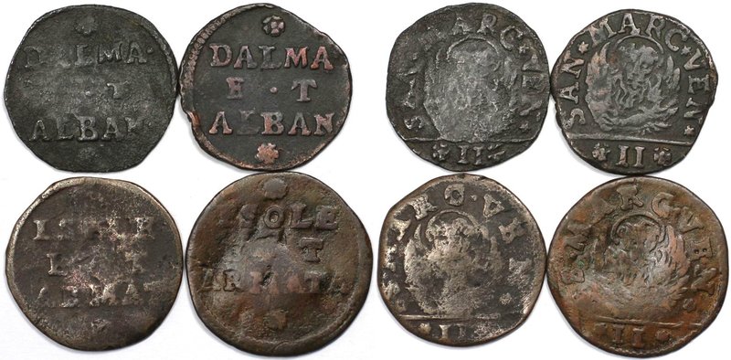 Europäische Münzen und Medaillen, Italien / Italy, Lots und Sammlungen. Venedig....