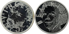Europäische Münzen und Medaillen, Niederlande / Netherlands. 150. Geburtstag Vincent van Gogh. 5 Euro 2003, Silber. KM 245. Polierte Platte