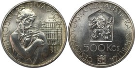 Europäische Münzen und Medaillen, Tschechoslowakei / Czechoslovakia. Sozialistische Republik (ČSSR) (1960-1990). 100 Jahre Nationaltheater in Prag. 50...