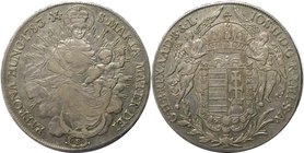 Europäische Münzen und Medaillen, Ungarn / Hungary. Joseph II. (1765-1790). Taler 1783 B, Kremnitz, Silber. KM 395.1, Jaeger 27, Dav.1168b. Sehr Schön...