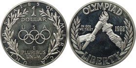 Weltmünzen und Medaillen, Vereinigte Staaten / USA / United States. XXIV. Olympisches Sommerspiele 1988 in Seoul - Olympischen Feuers. Dollar 1988 S, ...