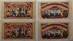 Banknoten, Deutschland / Germany, Lots und Sammlungen. Notgeld Bielefeld, Inflation. 2 x 1 Million Mark 1923. Keller 415. Lot von 2 Banknoten. III