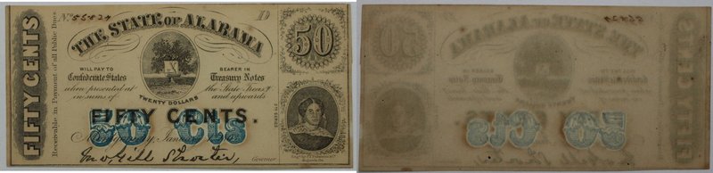 Banknoten, USA / Vereinigte Staaten von Amerika, Obsolete Banknotes. Montgomery,...