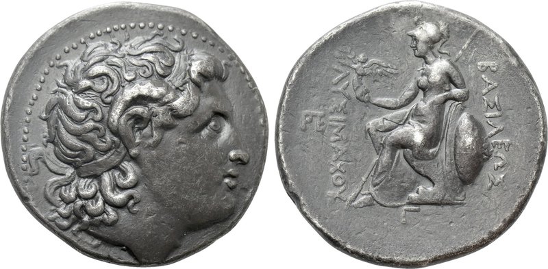 KINGS OF THRACE (Macedonian). Lysimachos (305-281 BC). Tetradrachm. Sardeis. 
...