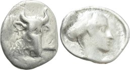 CRETE. Gortyna. Drachm (Circa 360-300 BC).