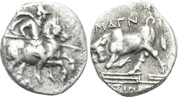 IONIA. Magnesia ad Maeandrum. Hemidrachm (Circa 350-325 BC). Simon, magistrate.