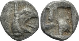 IONIA. Phokaia. Tetartemorion (Circa 530-510 BC).