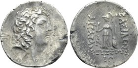 KINGS OF CAPPADOCIA. Ariarathes IX Eusebes Philopator (Circa 100-85 BC). Drachm. Mint A (Eusebeia under Mt. Argaios). Dated RY 13 (88/87 BC).