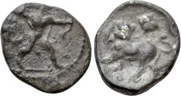 CYPRUS. Kition. Melekiathon (Circa 392/1-362 BC). Obol.
