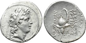 SELEUKID KINGDOM. Tryphon (Circa 142-138 BC). Drachm. Antioch on the Orontes.