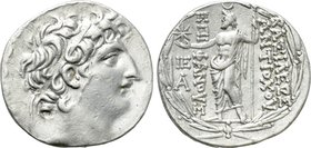 SELEUKID KINGDOM. Antiochos VIII Epiphanes (Grypos) (121-96 BC). Tetradrachm. Antioch.