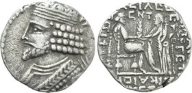 KINGS OF PARTHIA. Gotarzes II (Circa 40-51). Tetradrachm. Seleukeia on the Tigris. Dated SE 355 (43/4).