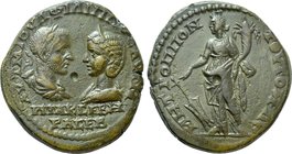 MOESIA INFERIOR. Tomis. Philip I 'the Arab', with Otacilia Severa (244-249). Ae.