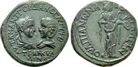 THRACE. Anchialus. Gordian III, with Tranquillina (238-244). Ae.