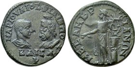 THRACE. Mesambria. Philip II (Caesar, 244-247), with Serapis. Ae.