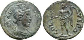 TROAS. Alexandria. Pseudo-autonomous.  Time of Trebonianus Gallus (251-253) or Valerian I (253-260). Ae.