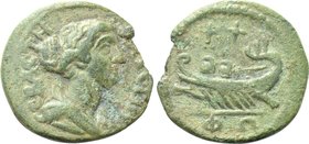 IONIA. Phocaea. Faustina II (Augusta, 147-175) . Ae.