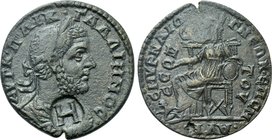 IONIA. Smyrna. Gallienus (253-268). Ae. Marcus Aurelius Sextus, magistrate.