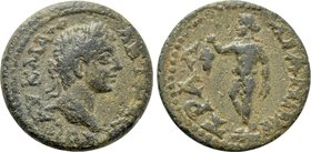 LYDIA. Tralleis. Elagabal (218-222). Ae.