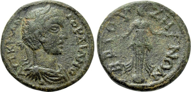 PHRYGIA. Bruzus. Gordian III (238-244). Ae. 

Obv: AVT K M ANTΩ ΓOPΔIANOC. 
L...