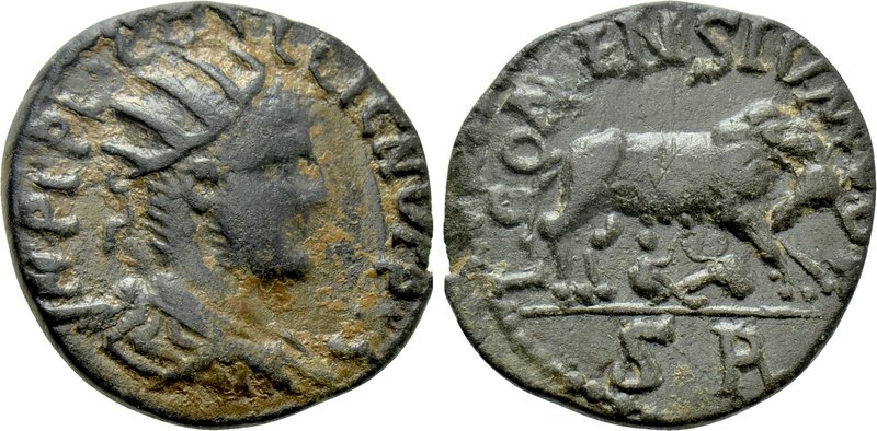 LYCAONIA. Iconium. Gallienus (253-268). Ae. 

Obv: IMP C P LIC GALLIENVΓ P F Λ...