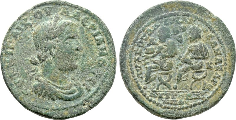 CILICIA. Anazarbus. Valerian I with Gallienus (253-260). Ae Hexassarion. Dated C...