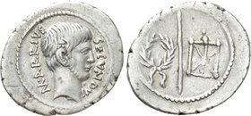M. Arrius Secundus. Denarius (41 BC). Rome.