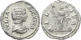 JULIA DOMNA (Augusta, 193-217). Limes Denarius.
