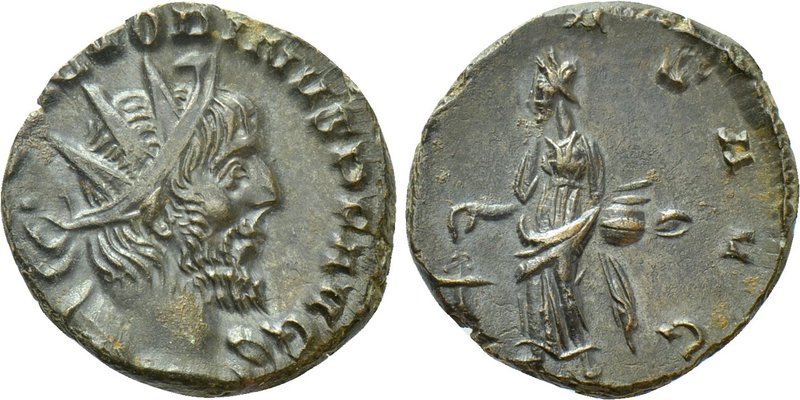 VICTORINUS (269-271). Antoninianus. Cologne. 

Obv: IMP VICTORINVS P F AVG. 
...