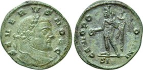SEVERUS II (Caesar, 305-306). Follis. Siscia.