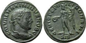 MAXIMINUS DAIA (310-313). 1/4 Follis. Siscia.