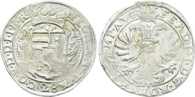 GERMANY. Oldenburg. Anton Günther, with Emperor Ferdinand III (Duke, 1603-1667). Gulden zu 28 Stüber. Jever.