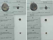 4 Ancient Coins.