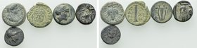 5 Ancient Coins.