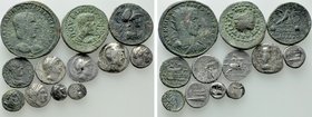 12 Greek and Roman Provincial Coins.