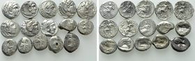 15 Greek Coins; Macedonian Kings and Achaemenids.