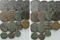 15 Byzantine Coins.