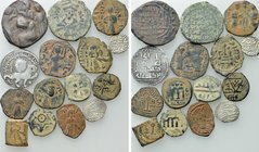 15 Islamic Coins; Including " Standing Caliph Type".