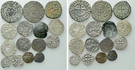 15 Medieval Coins.