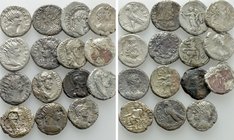 15 Roman Provincial Coins of Alexandria.