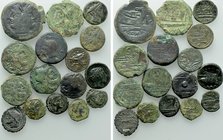 16 Roman Republican Coins.