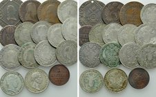 16 Coins of Austria and Hungary (18th/19th Century).