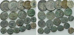20 Roman Coins; Constans, Licinius etc.