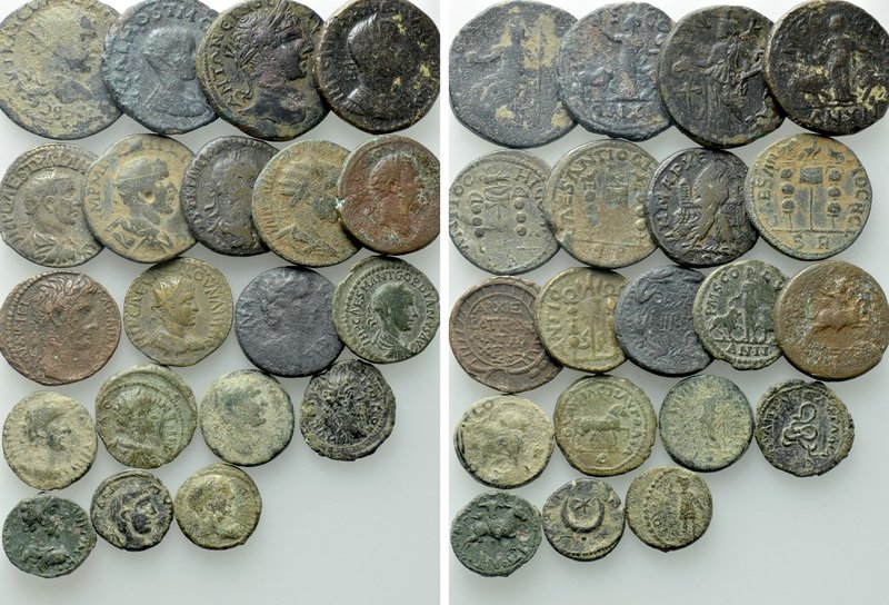 20 Roman Provincial Coins. 

Obv: .
Rev: .

. 

Condition: See picture.
...