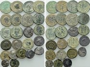 23 Roman Coins; Commodus, Antoninus Pius etc.