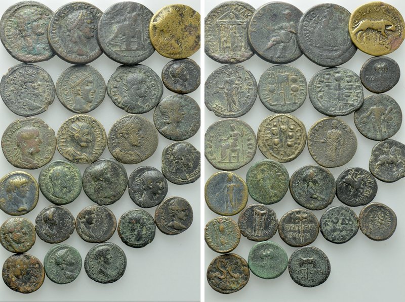 25 Roman Coins. 

Obv: .
Rev: .

. 

Condition: See picture.

Weight: g...