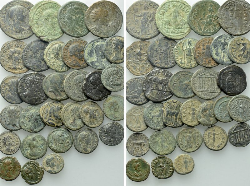 30 Roman Provincial Coins. 

Obv: .
Rev: .

. 

Condition: See picture.
...